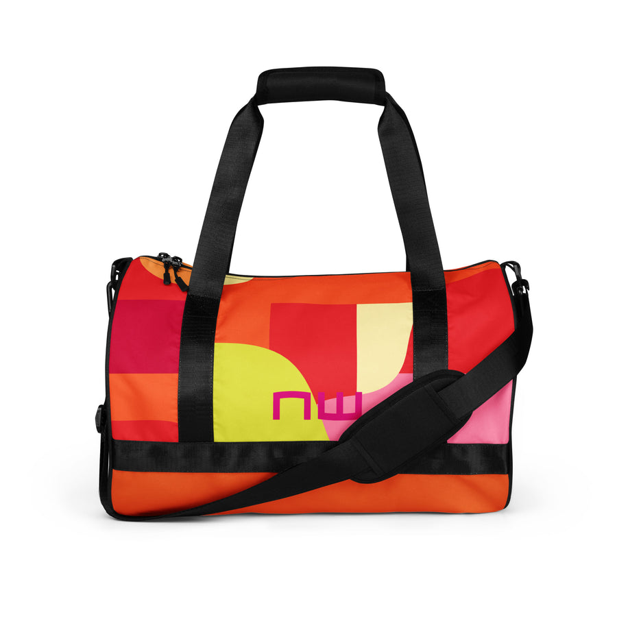 All-over print gym bag-11-a