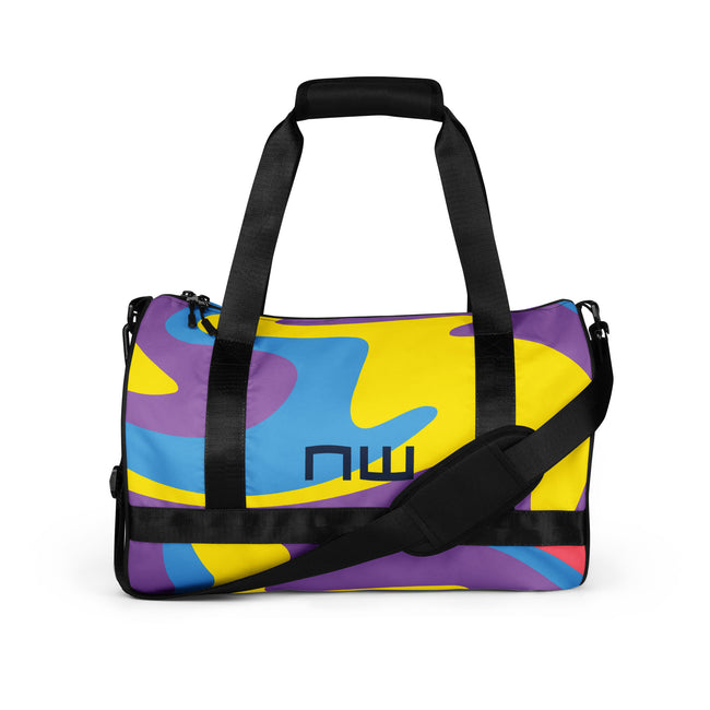 All-over print gym bag-5-a