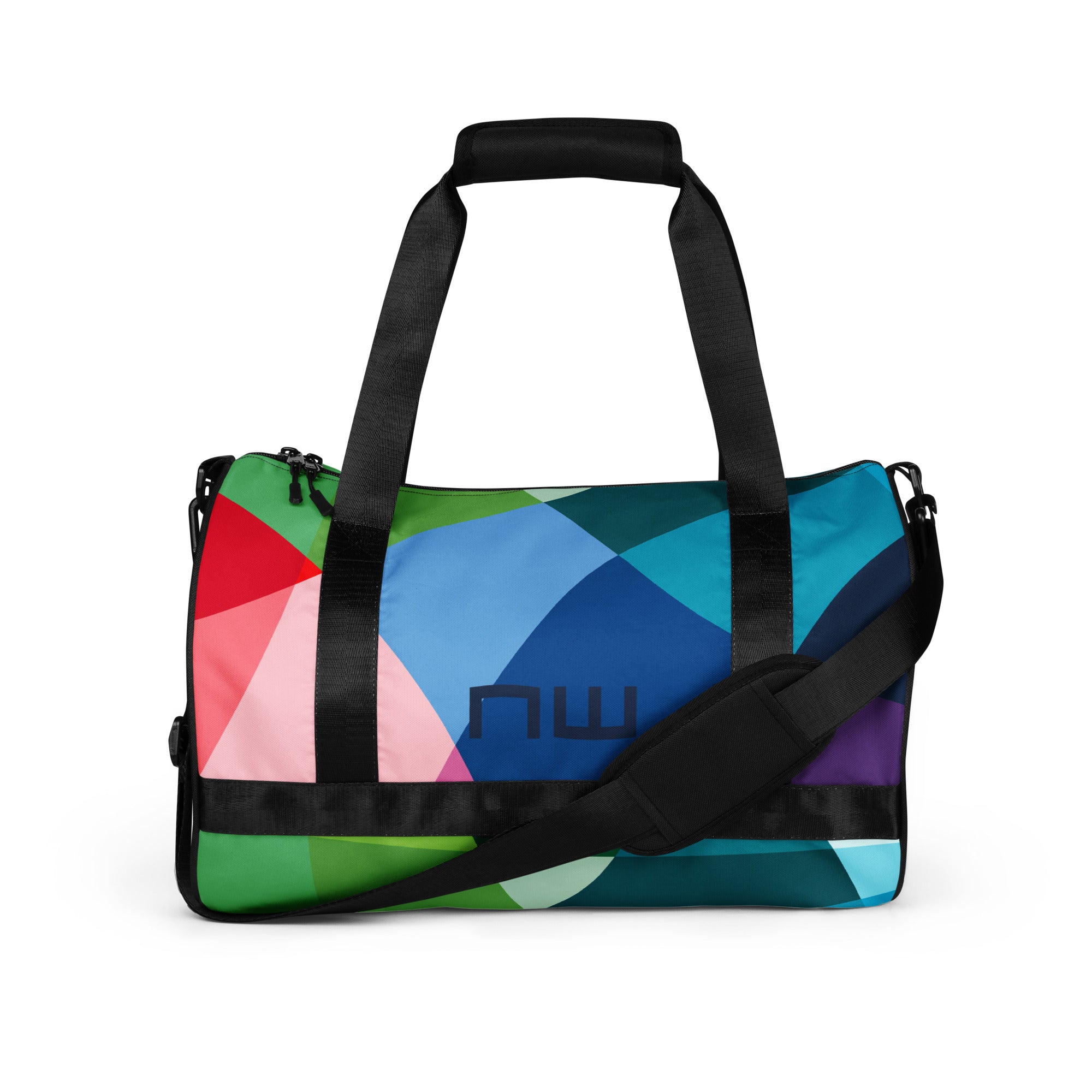 All-over print gym bag-7-a