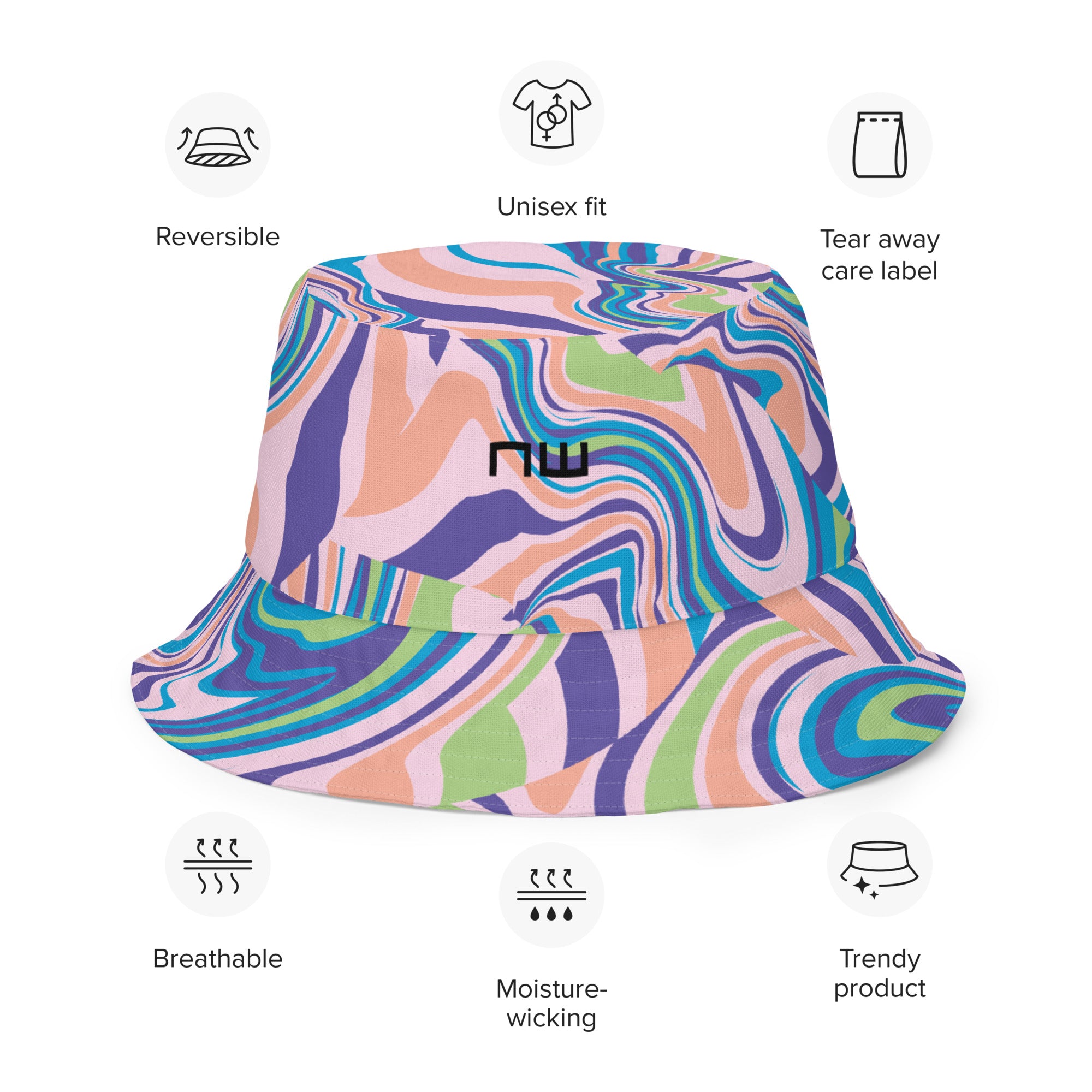 Reversible bucket hat 7