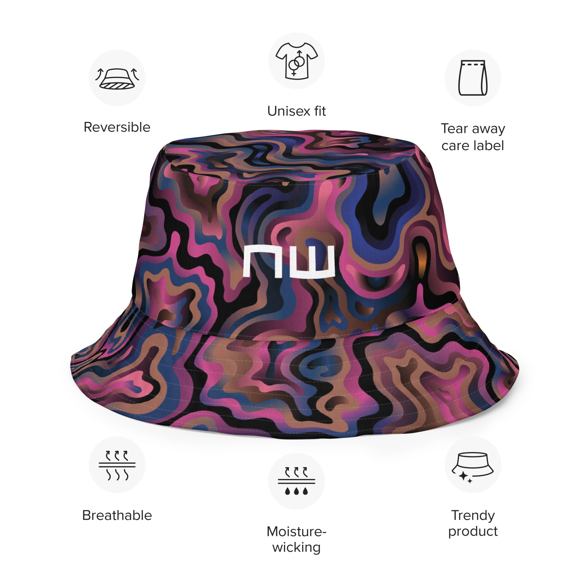 Reversible bucket hat 8