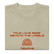 Oversized faded TRUE LOVE t-shirt