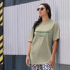 Oversized faded NOURISH t-shirt