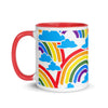 Rainbow mug